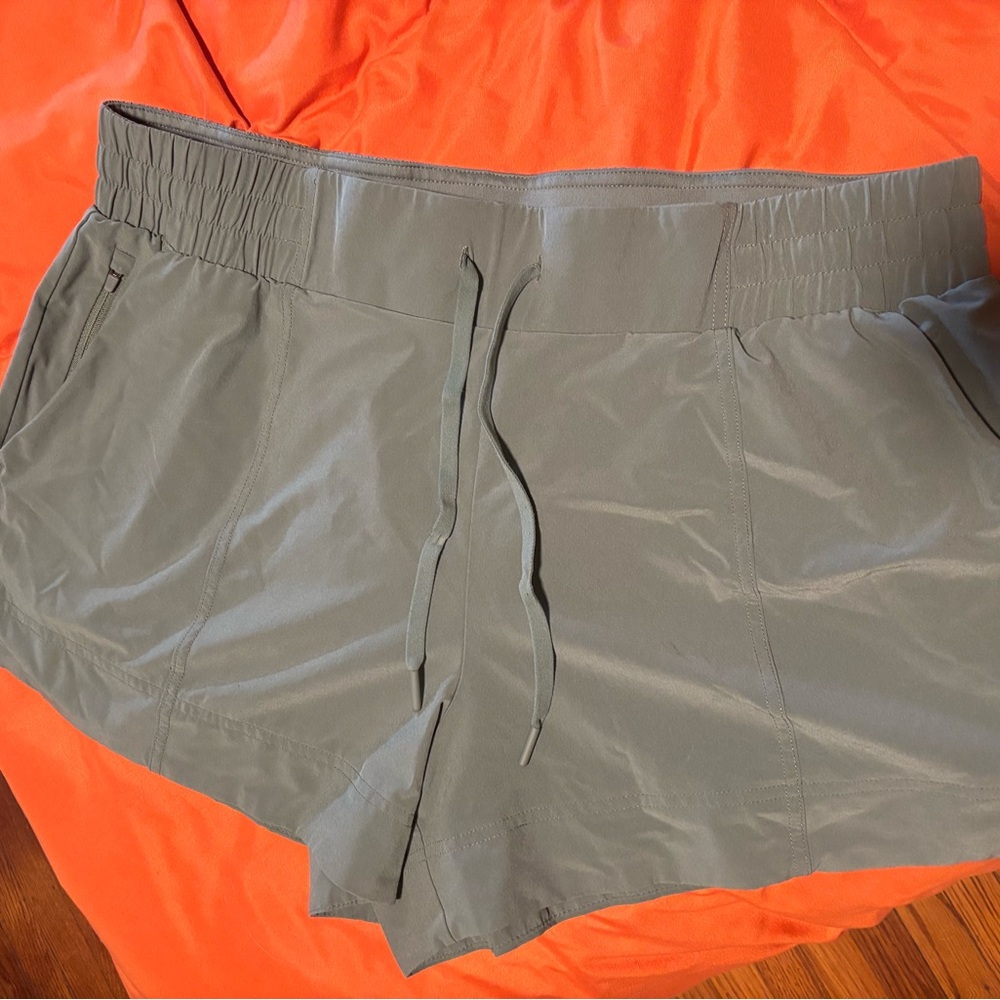 All in Motion Green Athletic Shorts Lightweight Design